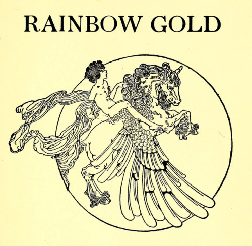 Dugald Stewart Walker (1883-1937), &ldquo;Rainbow Gold- Poems Old and New Selected for Boys and Girl