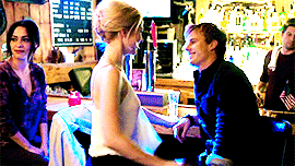 serenaswaldorf:Fangirl Challenge: [41/50] Romantic Relationships » Shelby and Caleb“The only thing I