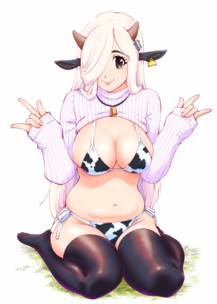 kaedesstuff:  goddesserotica:Source:http://danbooru.donmai.us/posts Cow girls that