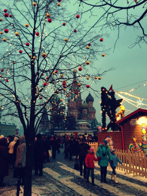 New Year in Red Square,Moscow