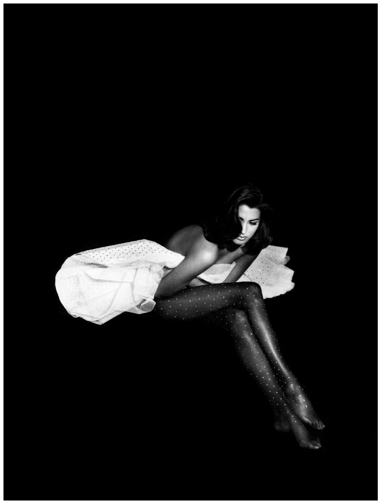 Yasmeen Ghauri by Herb Ritts1991 #yasmeen ghauri#herb ritts
