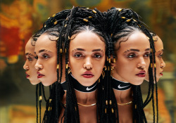 fkatwigs-fashionstyle: FKA twigs for Nike    “do you believe in more?” 