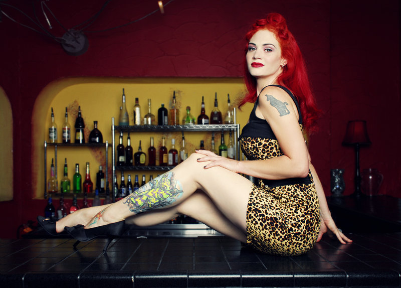 tattoosxandxmischief:  Setting the bar by HannahCombs