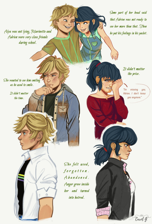 carolgpr: I’m posting the last pages I made for Dépendance, a fic Miraculous AU, and I can’t forget 