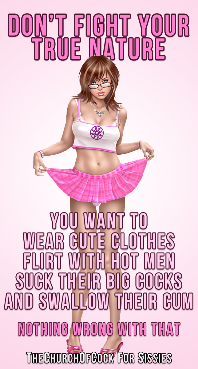 sissy-pussy-galore:It’s no contest, if you are a femme-boi, just be a gurl. It’s