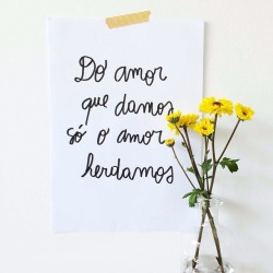 Pra nós, todo o amor do mundo.