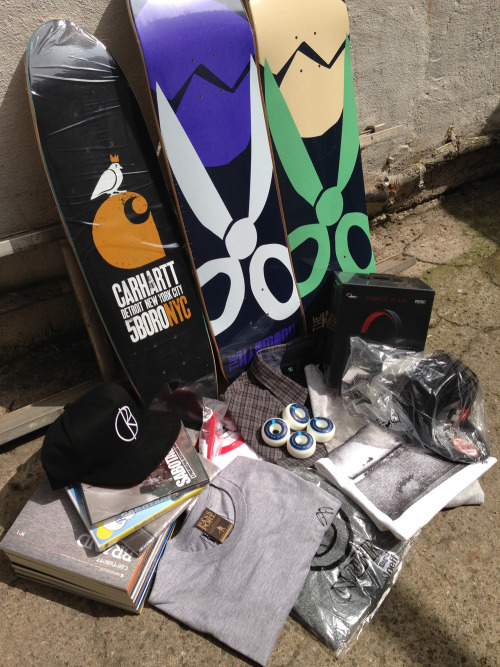 northskatemag:WIN ALL THIS!!!North Issue 02 is now online! To celebrate i’m offering a bunch of good