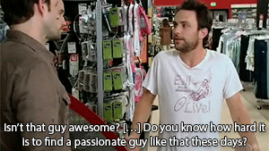 Charlie Kelly: Bi Ace Nonbinary Icon