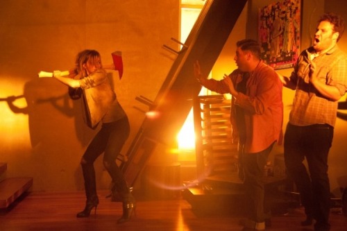 Emma Watson being a badass in new &lsquo;This is the End&rsquo; stills. Can not wait for Her