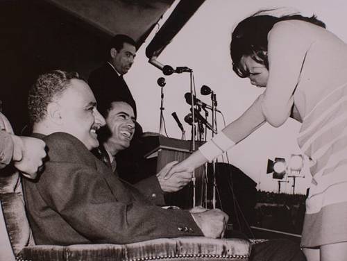 Benghazi &lsquo;69: Girl in mini skirt – Gaddafi in uniform – Nasser in suitEgyptian President Gamal