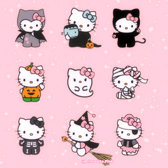 hello kitty kitty halloween