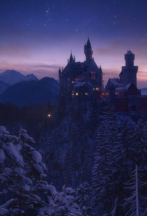 coiour-my-world: . : nightwish : . ~ Martin Pfister Neuschwanstein Castle, Germany.