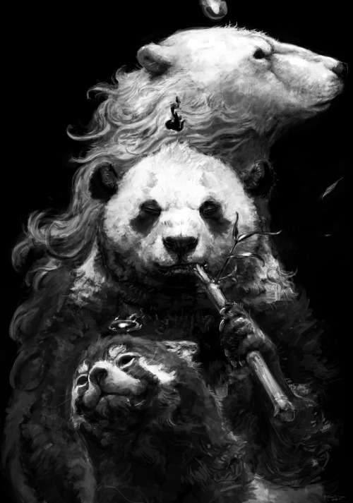 lohrien:  bears by ~kian02