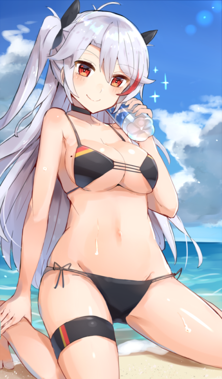 xenonbot: &ldquo;水着プリンツ（ポ〇リ装備）＃アズールレーン https://t.co/379ZHGfD1X&rdquo;