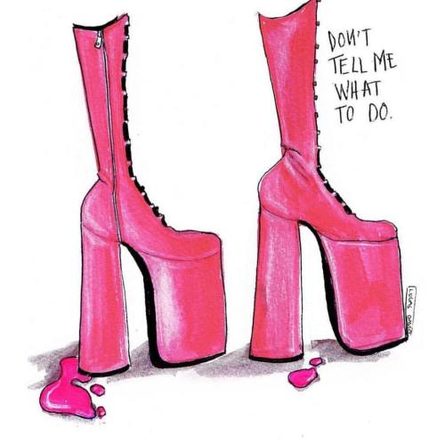 nikkilipstick:  💕🎀 Monday vibes 🎀💕 I love @lucasbavid and those new @marcjacobs shoes gimme 💕