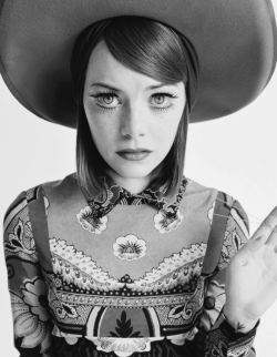 emstonesdaily:  Emma Stone for W magazine