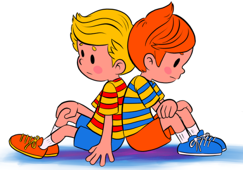 thespywholovedyou: Assortement of MOTHER3/Earthbound drawings