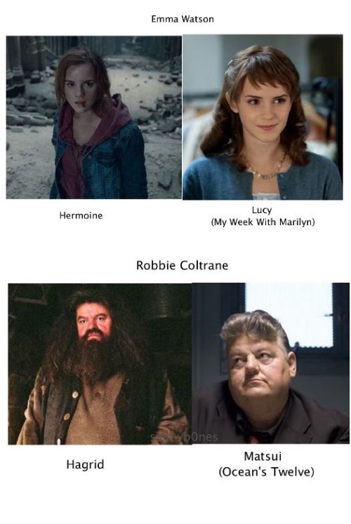 raindropstumble: peanutsareforpussies: scoffsyrup-deactivated20150608: Harry Potter cast members sta