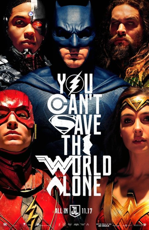dcfilms: New Justice League (2017) poster. 