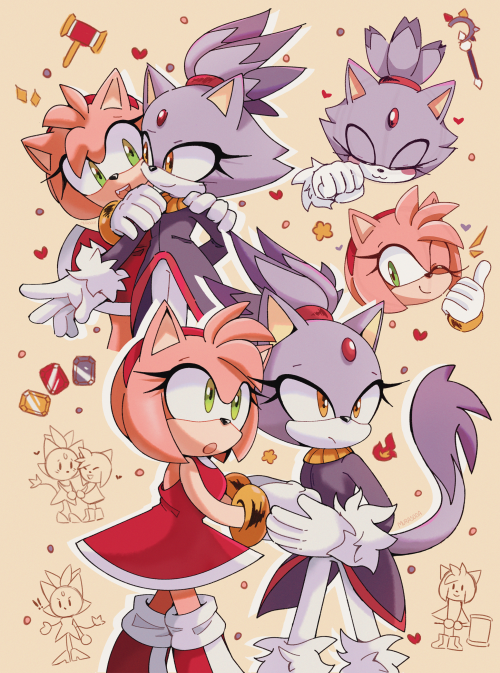 amy + blaze!