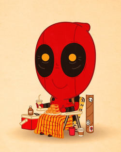 xombiedirge:  Marvel Just Like Us by Mike Mitchell / Tumblr / Store Part of the Mike Mitchell x Marvel x Mondo, opening April 25th 2014, at the Mondo Gallery / Tumblr