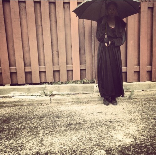 Throw back of some bts shots I took of Amenta’s ‘Stormy Weather’ video shoot Witch