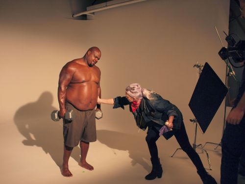 4blkbearschubsncubs: dangerously-ripe-fruit: fromBody Issue 2016: Vince Wilfork Behind the Scenes - 