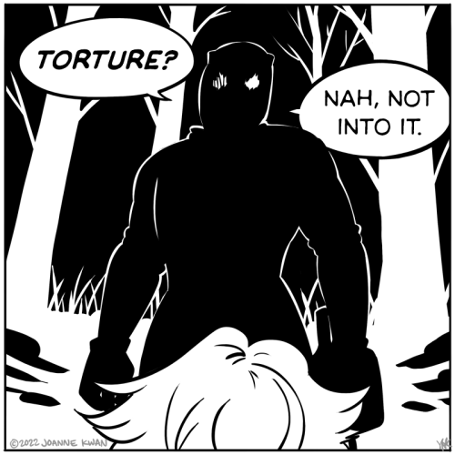 Strips like this reinforce my decision to do strictly black and white for my horror comedy comic ser