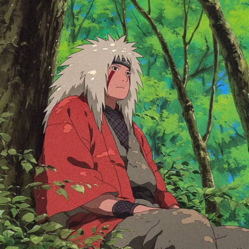 Naruto In Stuido Ghibli Style