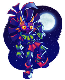 doesithaveacow:   Majora’s Puppet   More Video Game fanart here!   