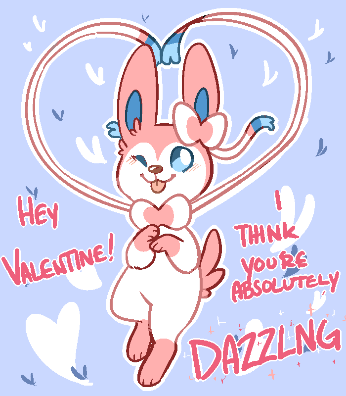 dailysylveon:Happy belated V-day Tin bin!-Submitted by @mochaccino &lt;3
