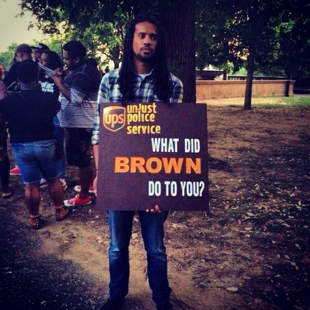 #JusticeForMichaelBrown