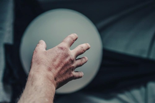 THÉOPHANIE #normandie #lh #lehavre #circle #sphere #interiorphotography #theophany #darkphotography 