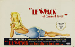 movieposteroftheday:  Belgian poster for THE KNACK… AND HOW TO GET IT (Richard Lester, UK, 1965) Artist: uncredited Poster source: Listal The last of this year’s series of posters of Palme d’Or winners, THE KNACK won the Grand Prize in 1965 where