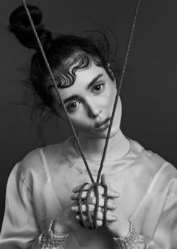 black-white-madness:  Madness: Photography / Nicolas Guérin  Creative Direction / Sheri Chiu  Styling / Yaya Moo   Model / Aliya @ Major Ropes / Bérénice V.   Make Up / Cyril Laine @ Lebigue One  Hair / Sonia Duchaussoy @ Airport  Photography