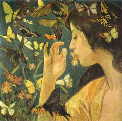 Fujishima Takeji, Butterflies