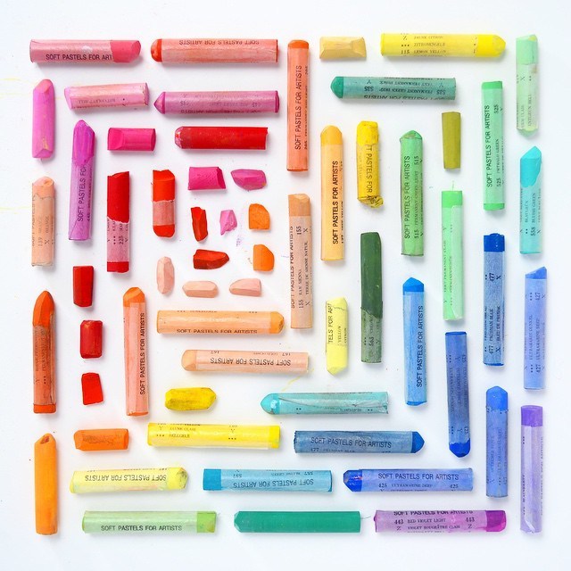 physicsshiny:  asylum-art-2:  Rainbow Worlds  by Julie Seabrook Ream Instagram 