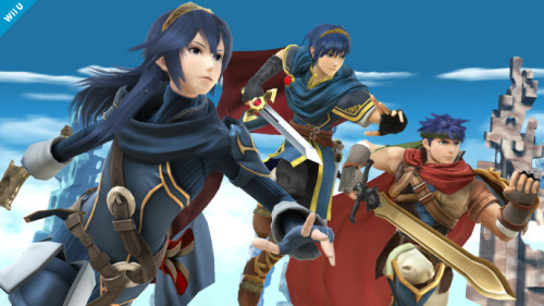 challengerapproaching:  Lucina, the prowd warrior of the royal bloodline, has just been confirmed as a new challenger in Super Smash Bros 4!!     i came.