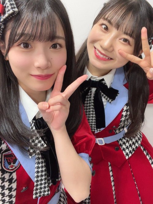 小越 春花 (NGT48)さんのツイート: みゆみゆお誕生日おめでとう いつもみゆみゆから写真誘ってくれる 可愛くて優しくて大人っぽい！すごく器用になんでもできるイメージ！ はるかの目標は、子どもっぽ