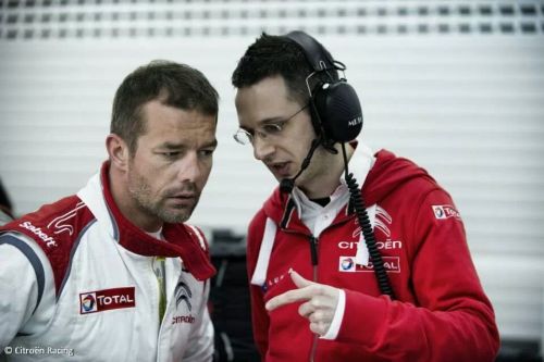 Citroen testing at Valencia.