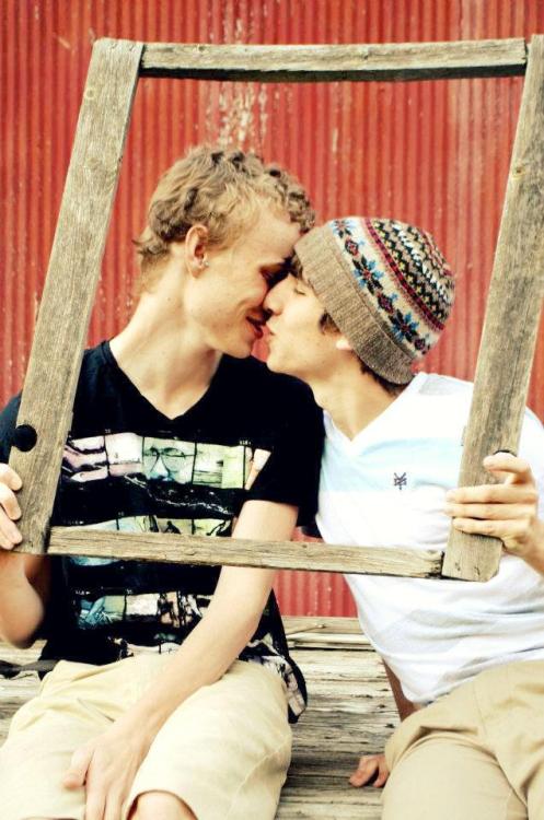 fuckyeahgaycouples:  We took this on Easter last year, and now we are engaged. Me on the left: www.hilightning.tumblr.com My fiancee on the right: www.clouditis.tumblr.com