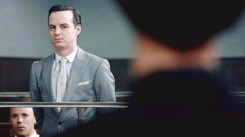 always-punktual: Reminder that THIS was Moriarty’s reaction when Sherlock said ‘I felt like we had a