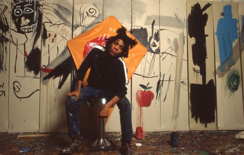 twixnmix:  Jean-Michel Basquiat photographed by Gianfranco Gorgoni, 1982.  