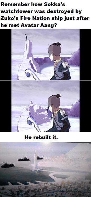 rosieu:Good for you Sokka! :)