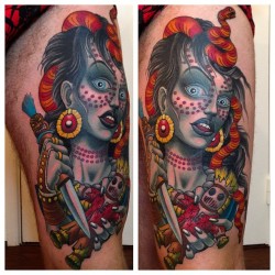 tattoosforpassionnotfashion:  done by peter lagergren 