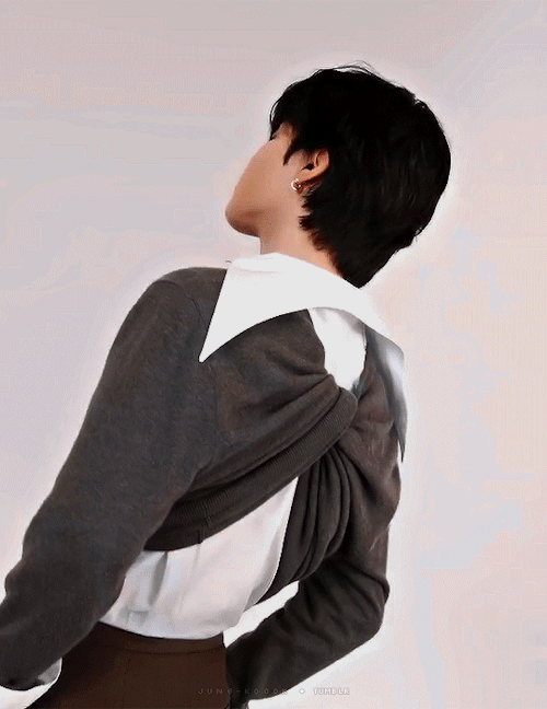 VOGUE KOREA: Boyish At Times, The Shy And Playful Side Of Jimin. 