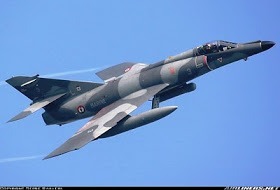 The Dassault-Breguet Super Étendard is a French carrier-borne strike fighter in