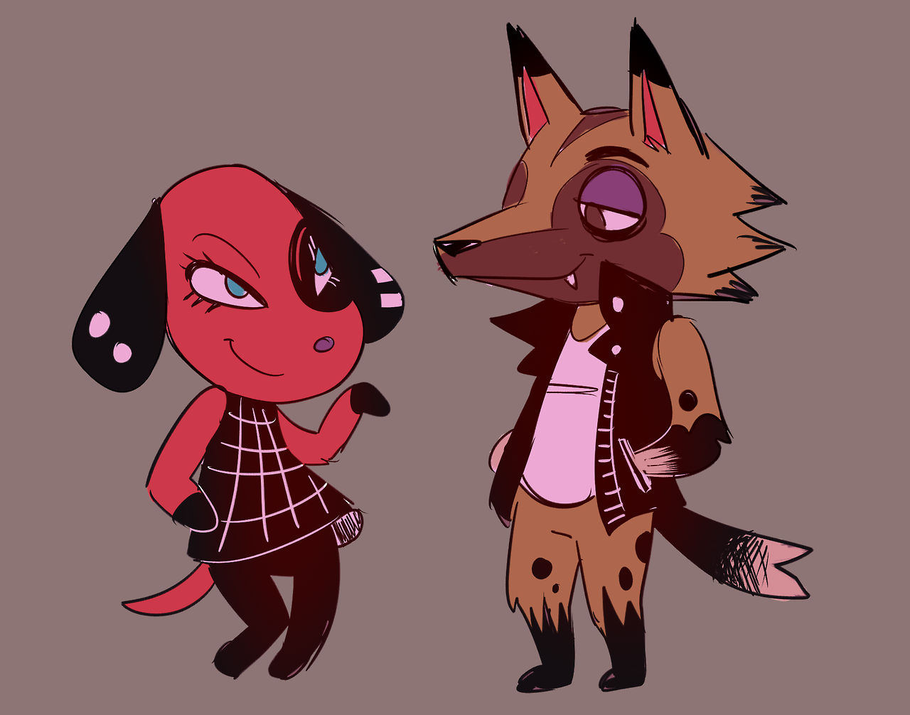 girlcarnivore:punk dogs