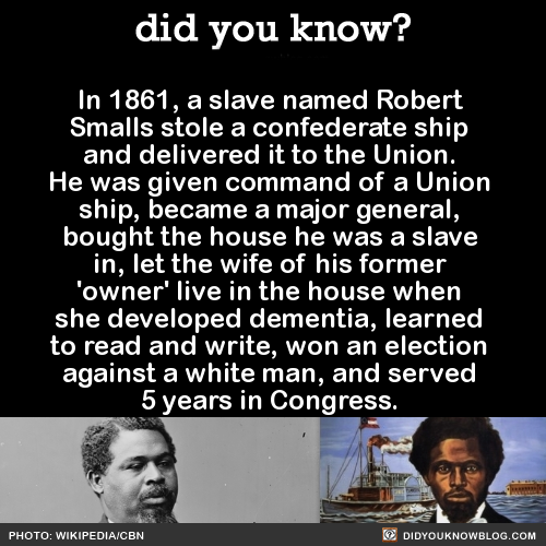 dynastylnoire: dianexa:  bestnatesmithever:  itsgonnabeathing:  did-you-kno:  He also helped convince Abraham Lincoln to let African Americans fight for their own freedom. Source  I wonder why we’ve never heard of him…  Hollywood gonna make a movie