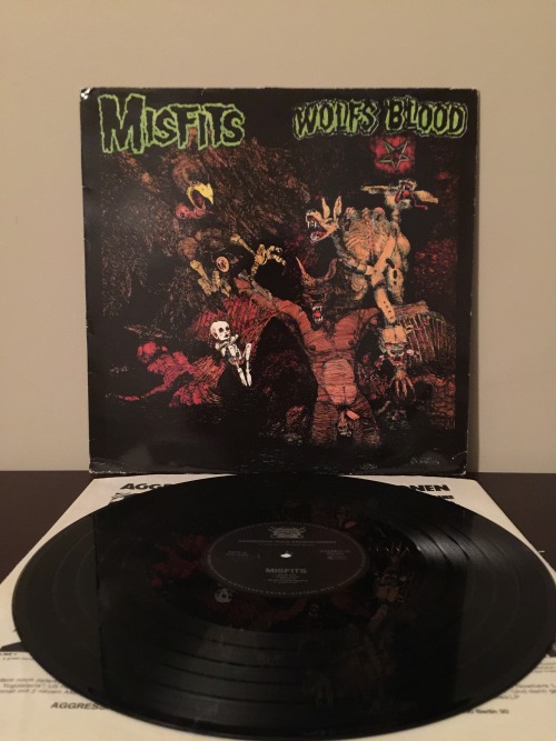 Feast your eyes upon..The Misfits Wolfsblood/Earth AD &amp; Evilive German pressings. The E